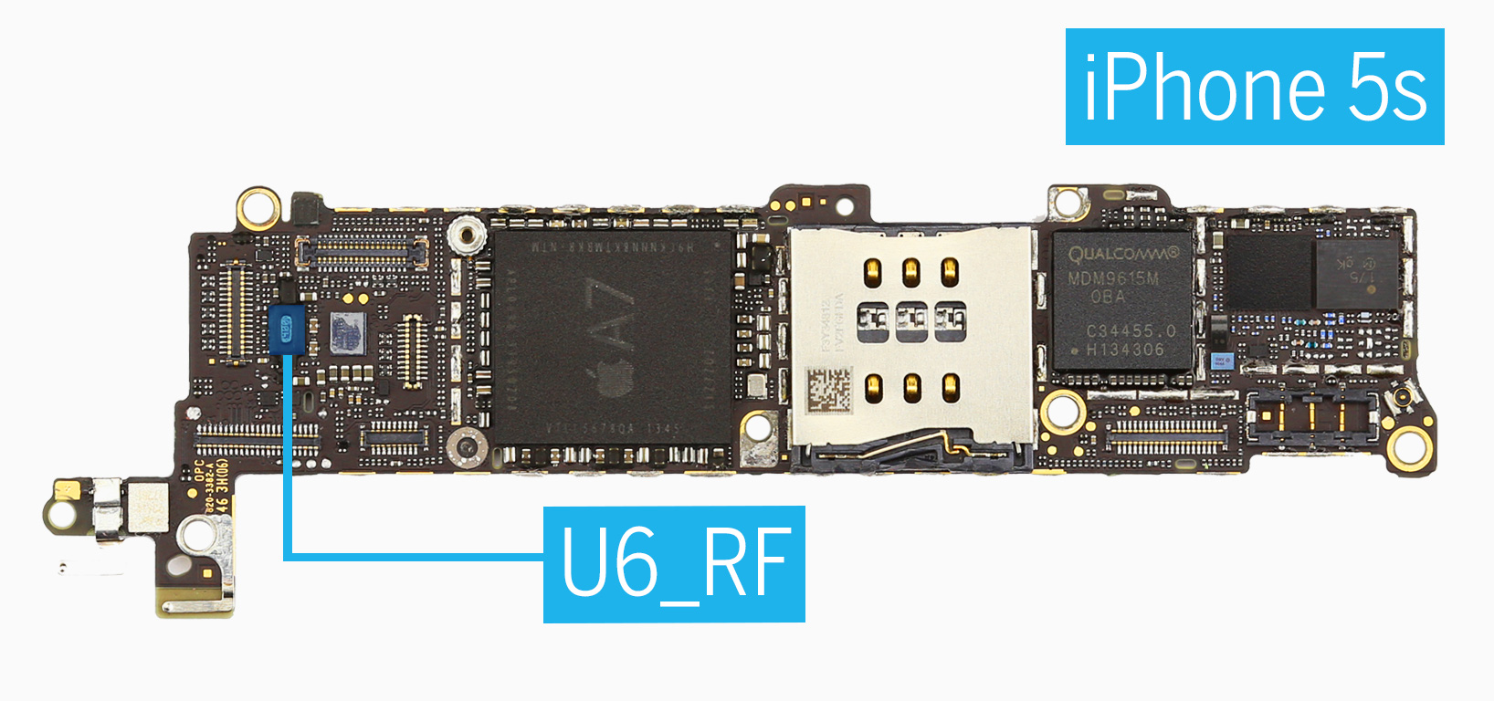 Айфон ошибка 14. U6 RF iphone 5s. U1_RF iphone 5s пятаки. Iphone 5s EEPROM. Baseband-модуль айфон.