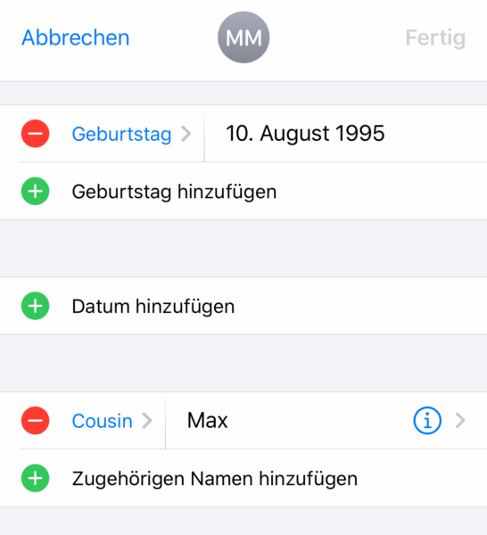 Hey Siri Beziehung definieren - How to