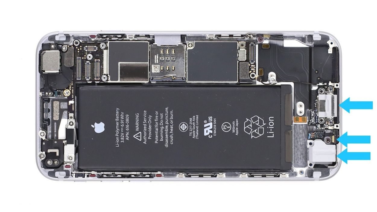 iphone 6 lightning connector assembly