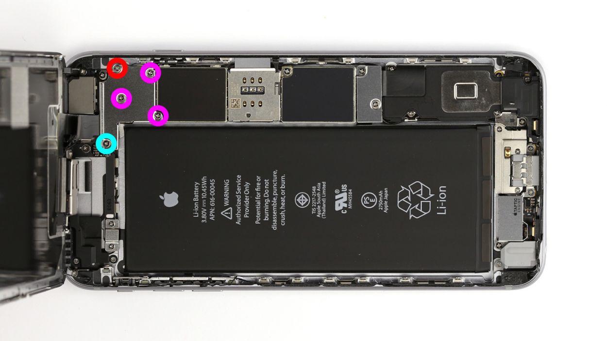 ifixit iphone 6s lightning connector