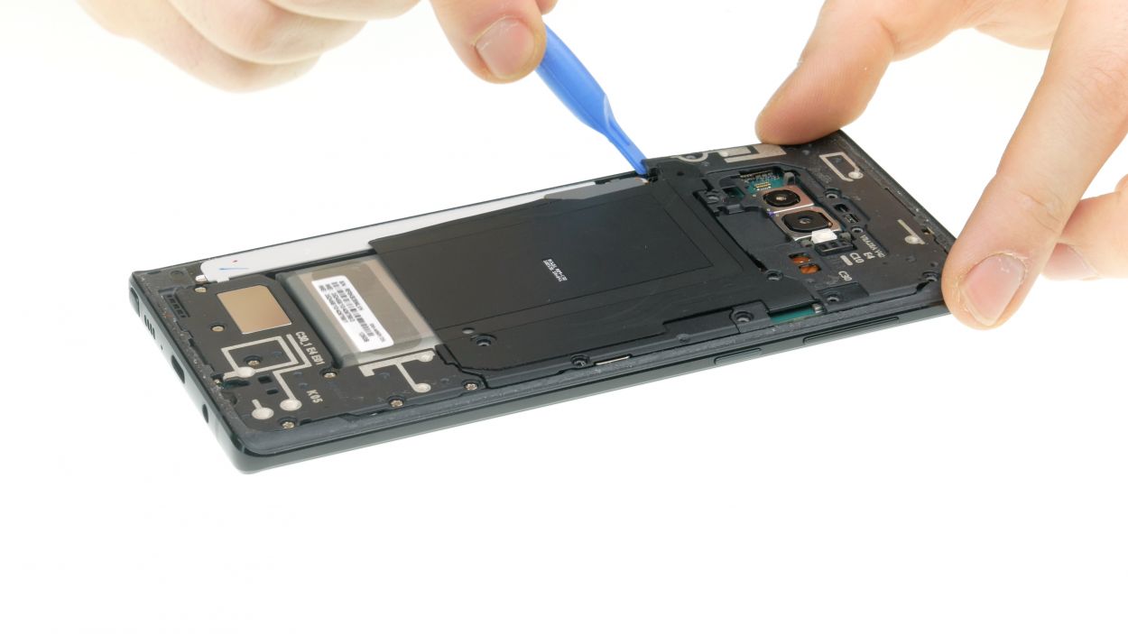 Samsung Galaxy Note 9 Akku wechseln Reparaturanleitung iDoc