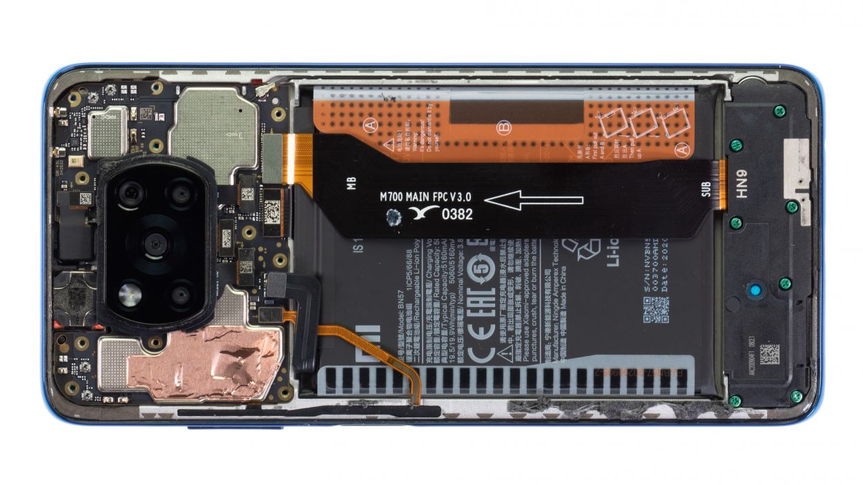 Xiaomi Poco X3 NFC battery replacement - repair guide | iDoc