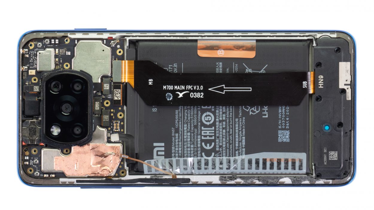 Xiaomi Poco X3 NFC battery replacement - repair guide | iDoc